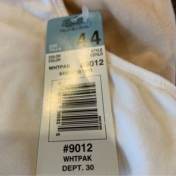 Fruit of the Loom Women’s 44 Under Bra Undergarment Sports Pajamas - Picture 2 of 11